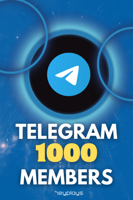 1000 Telegram Members