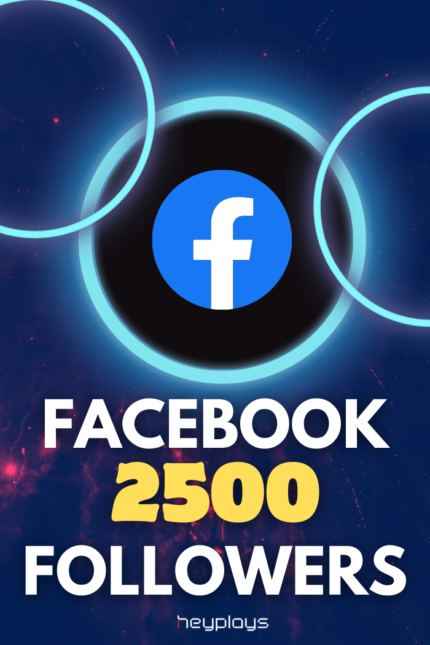 2500 Facebook Followers