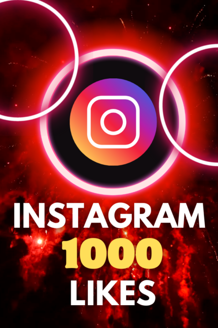 1,000 Instagram Likes