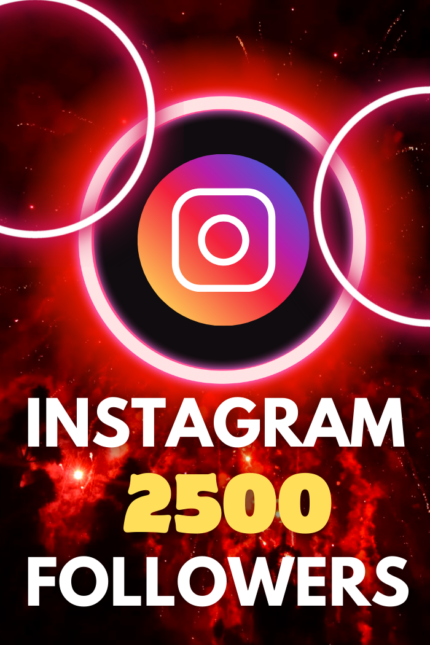 2,500 Instagram Followers