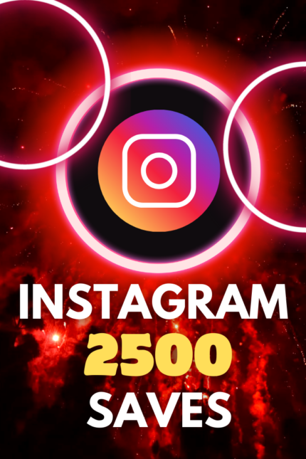 2,500 Instagram Saves