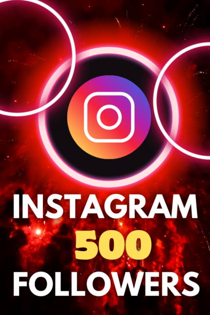 500 Instagram Followers
