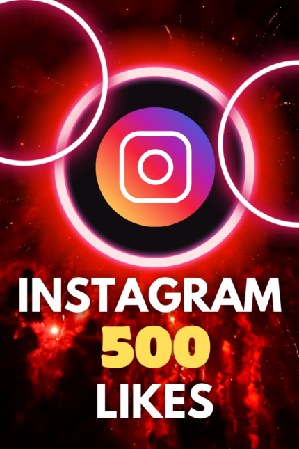 500 Instagram Likes