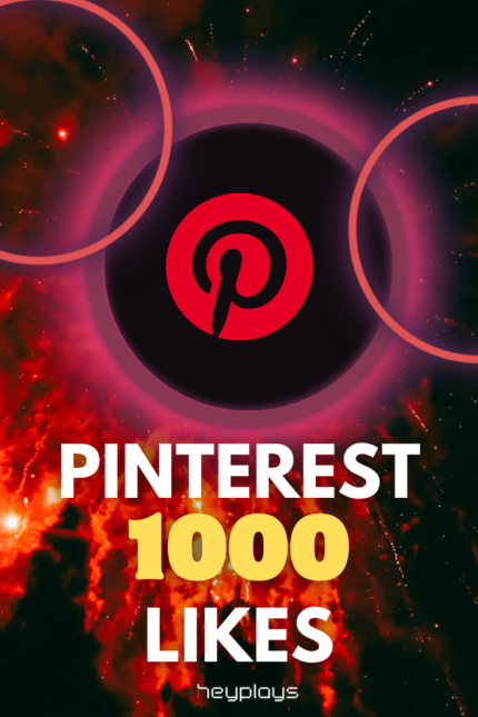 1000 Pinterest Likes