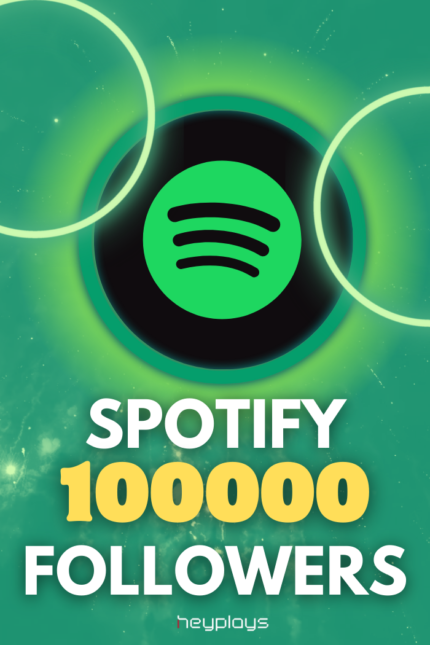 100000 Spotify Followers
