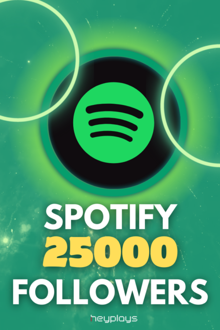25000 Spotify Followers