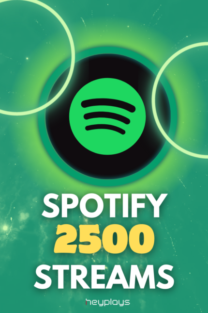 2500 Spotify Streams