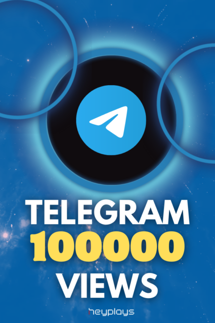 100000 Telegram Views