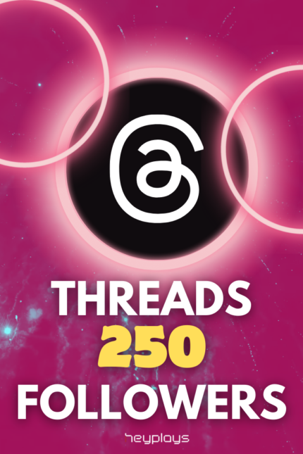 250 Threads Followers