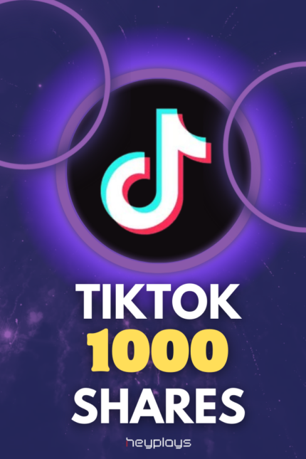 1,000 TikTok Shares