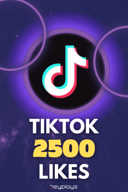 2,500 TikTok Likes