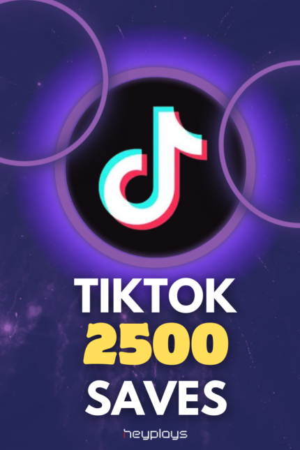 2,500 TikTok Saves