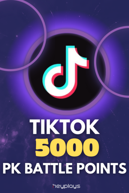 5,000 TikTok PK Battle Points