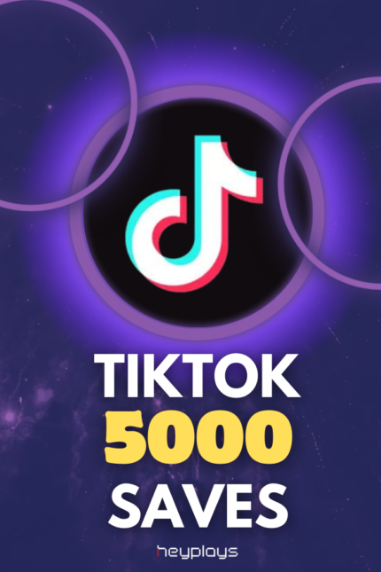5,000 TikTok Saves