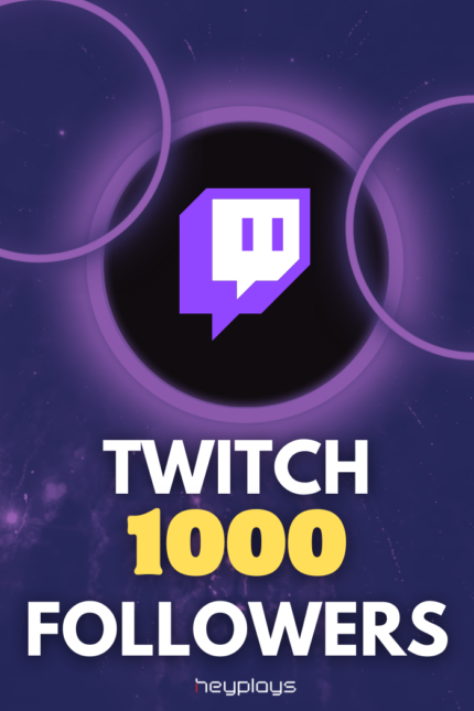 1000 Twitch Followers
