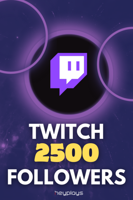 2500 Twitch Followers