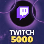 5000 Twitch Followers