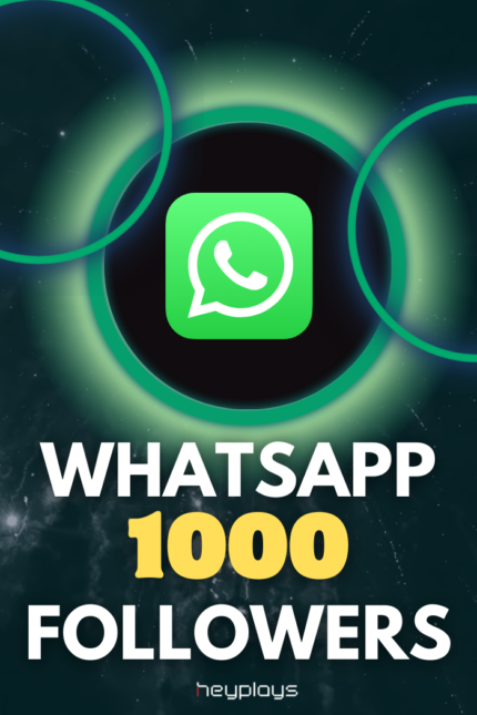 1000 WhatsApp Channel Followers