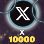 10000 X Followers