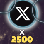 2500 X Followers