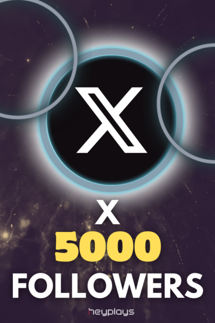 5000 X Followers