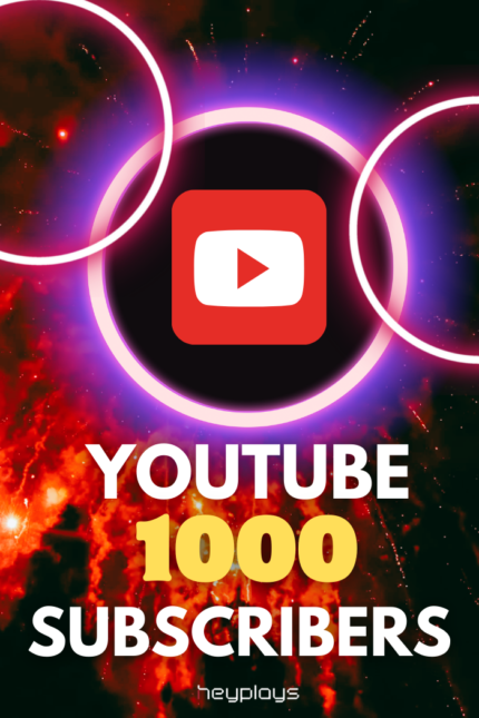 1,000 YouTube Subscribers