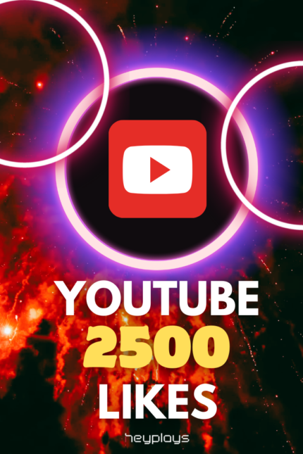 2,500 YouTube Likes