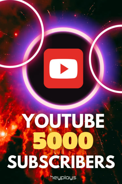 5,000 YouTube Subscribers