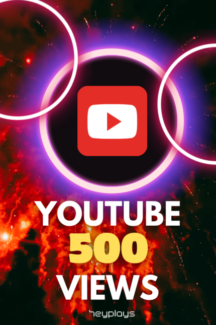 500 YouTube Views